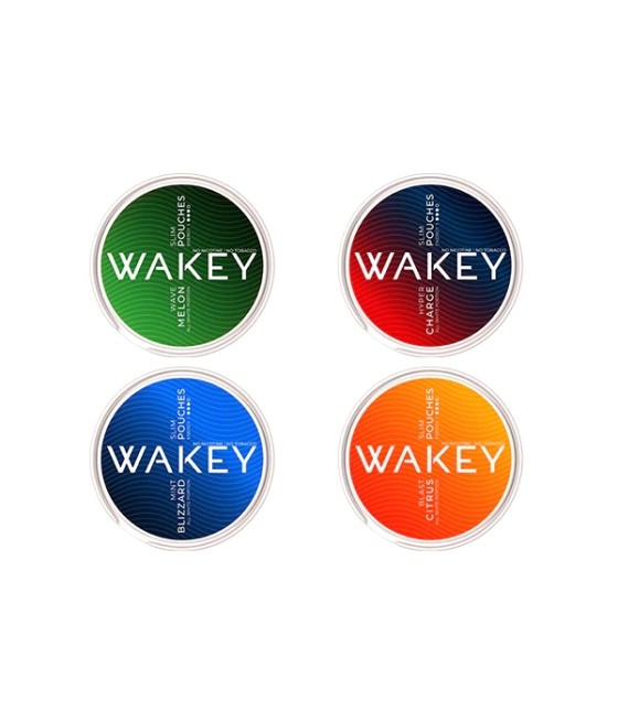 50mg Wakey Medium Energy Pouches - 20 Pouches