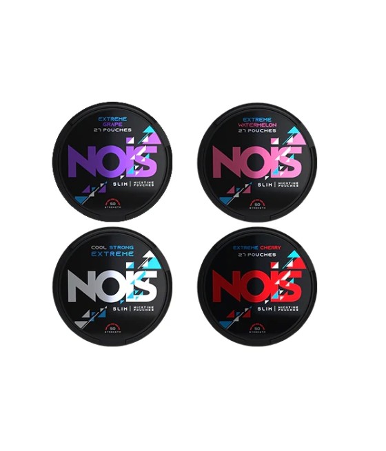50mg NOIS Slim Nicotine Pouches - 27 Pouches