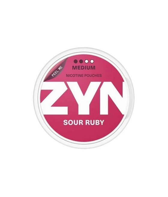 6mg ZYN Medium Nicotine Pouches - 21 Pouches
