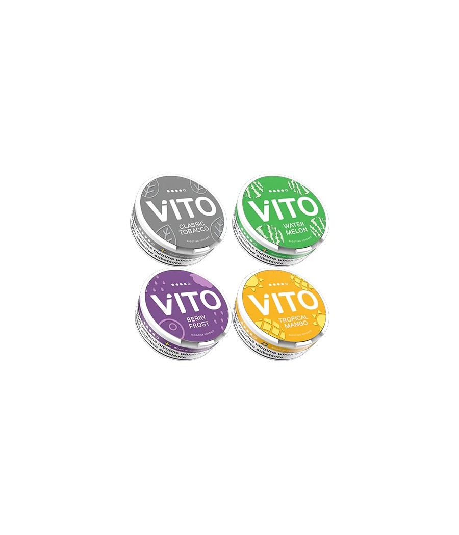 14mg VITO Nicotine Pouches - 20 Pouches