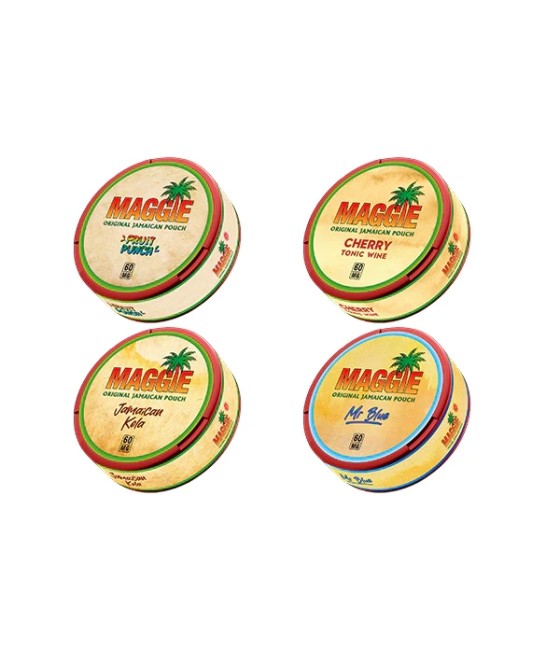 60mg Maggie Extreme Nicotine Pouches - 20 Pouches