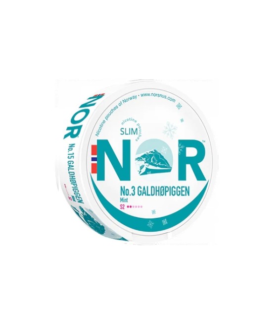 8mg NOR Slim Nicotine Pouches - 20 Pouches