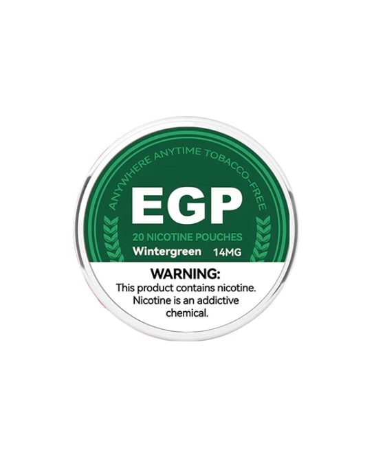 14mg EGP Nicotine Pouches - 20 Pouches