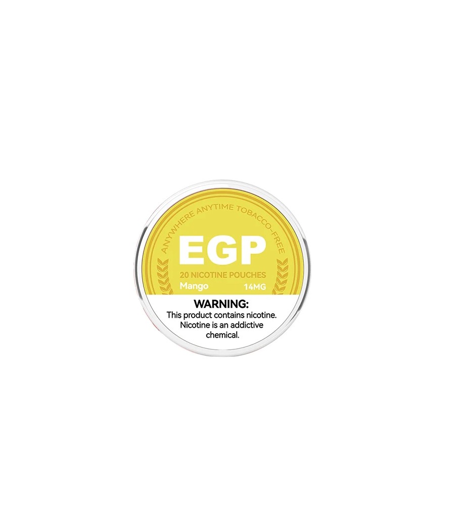 14mg EGP Nicotine Pouches - 20 Pouches