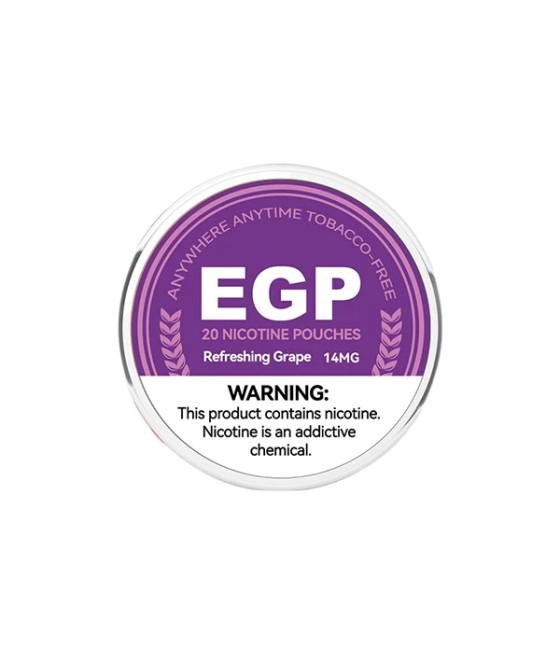 14mg EGP Nicotine Pouches - 20 Pouches