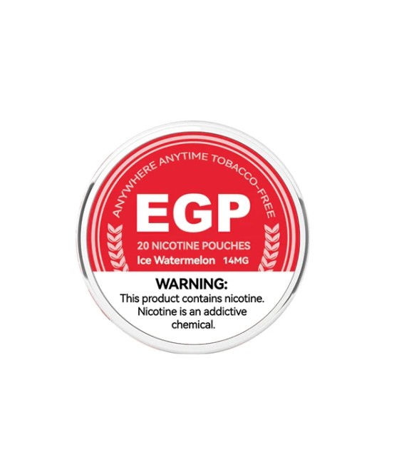 14mg EGP Nicotine Pouches - 20 Pouches