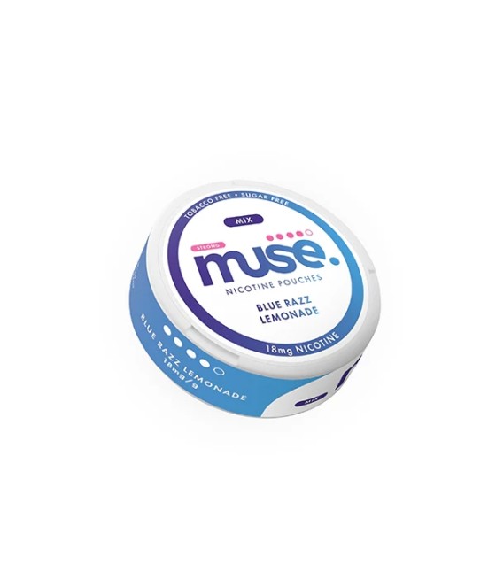 18mg Muse Nicotine Pouches (UK Made) - 20 Pouches