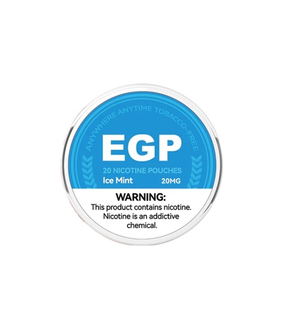 20mg EGP Nicotine Pouches - 20 Pouches
