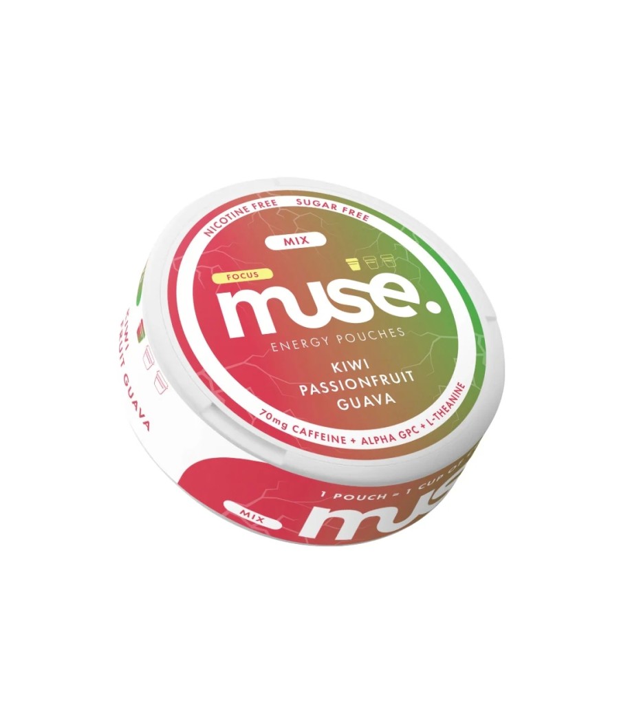 70mg Muse Focus Energy Pouches (UK Made) - 20 Pouches