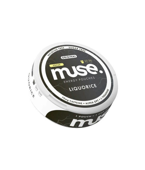 70mg Muse Focus Energy Pouches (UK Made) - 20 Pouches