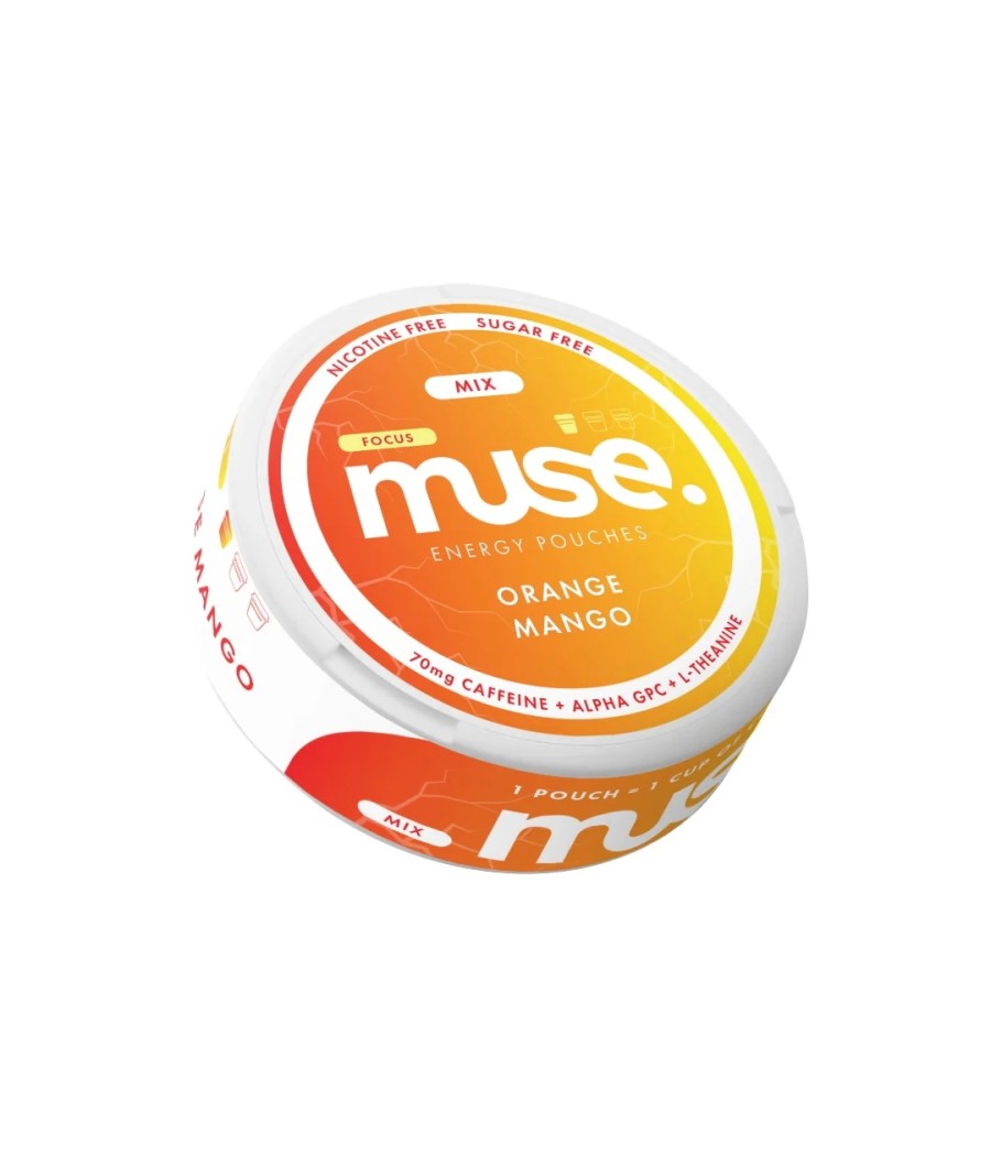 70mg Muse Focus Energy Pouches (UK Made) - 20 Pouches