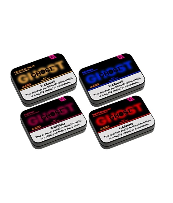 2mg Ghost By Vapes Bars Medium Nicotine Lozenges - 20 Lozenges