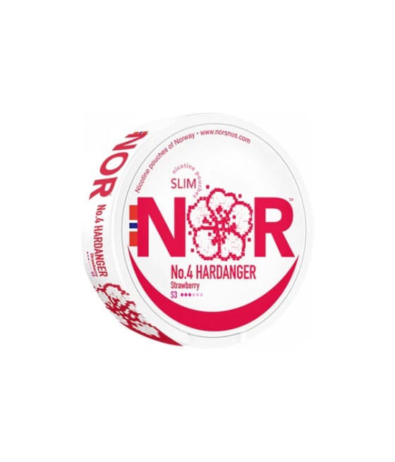 12mg NOR Slim Nicotine Pouches - 20 Pouches