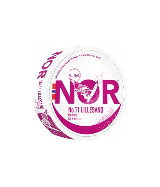 12mg NOR Slim Nicotine Pouches - 20 Pouches