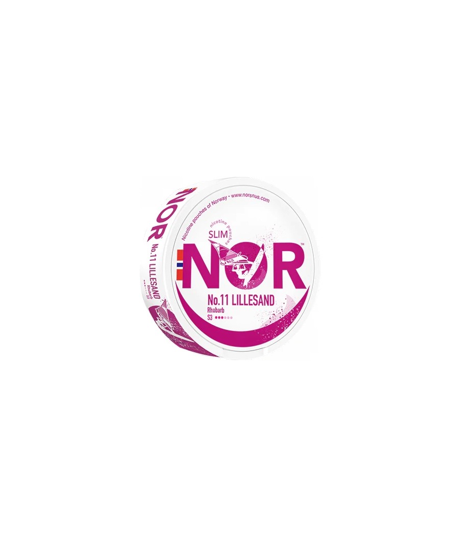 12mg NOR Slim Nicotine Pouches - 20 Pouches