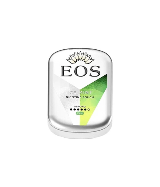 EOS 15mg Strong Nicotine pouches - 20 Pouches