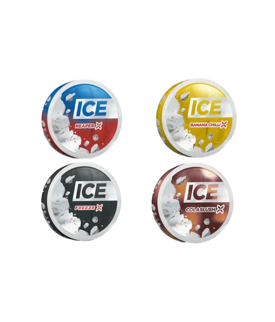 38mg Ice Nicotine Pouches - 20 Pouches