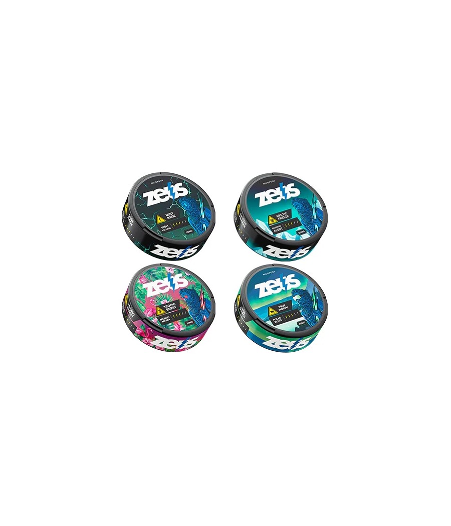 Zeus 20mg Strong Nicotine Pouches - 20 Pouches