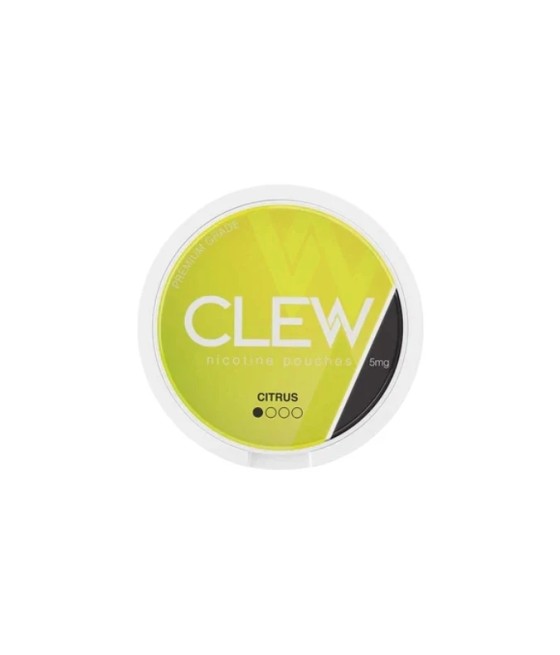 5mg CLEW Nicotine Pouches - 20 Pouches