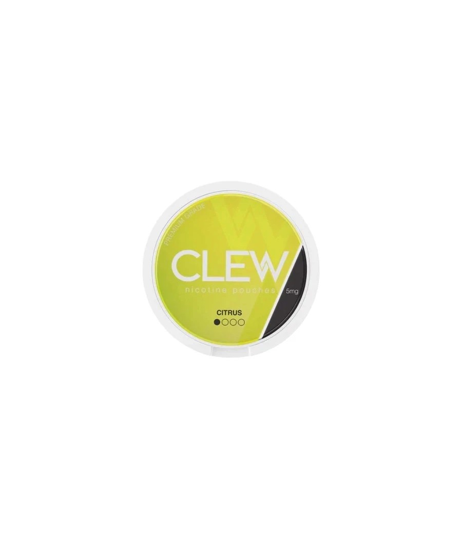 5mg CLEW Nicotine Pouches - 20 Pouches