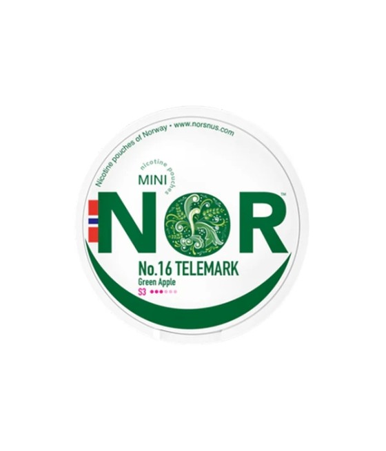 12mg NOR Mini Nicotine Pouches - 20 Pouches