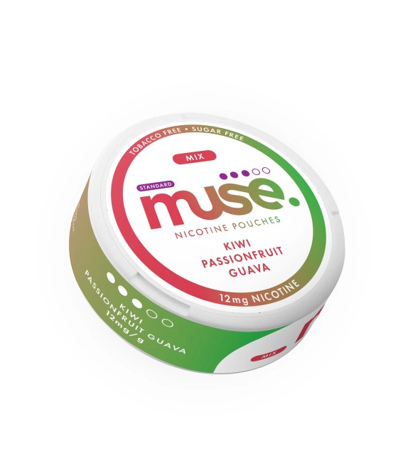 12mg Muse Nicotine Pouches (UK Made) - 20 Pouches