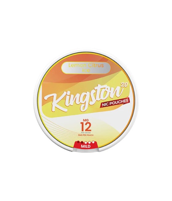 12mg Kingston Nicotine Pouches - 20 Pouches