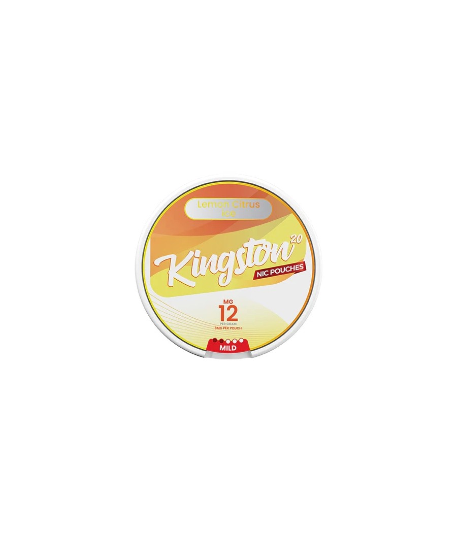 12mg Kingston Nicotine Pouches - 20 Pouches