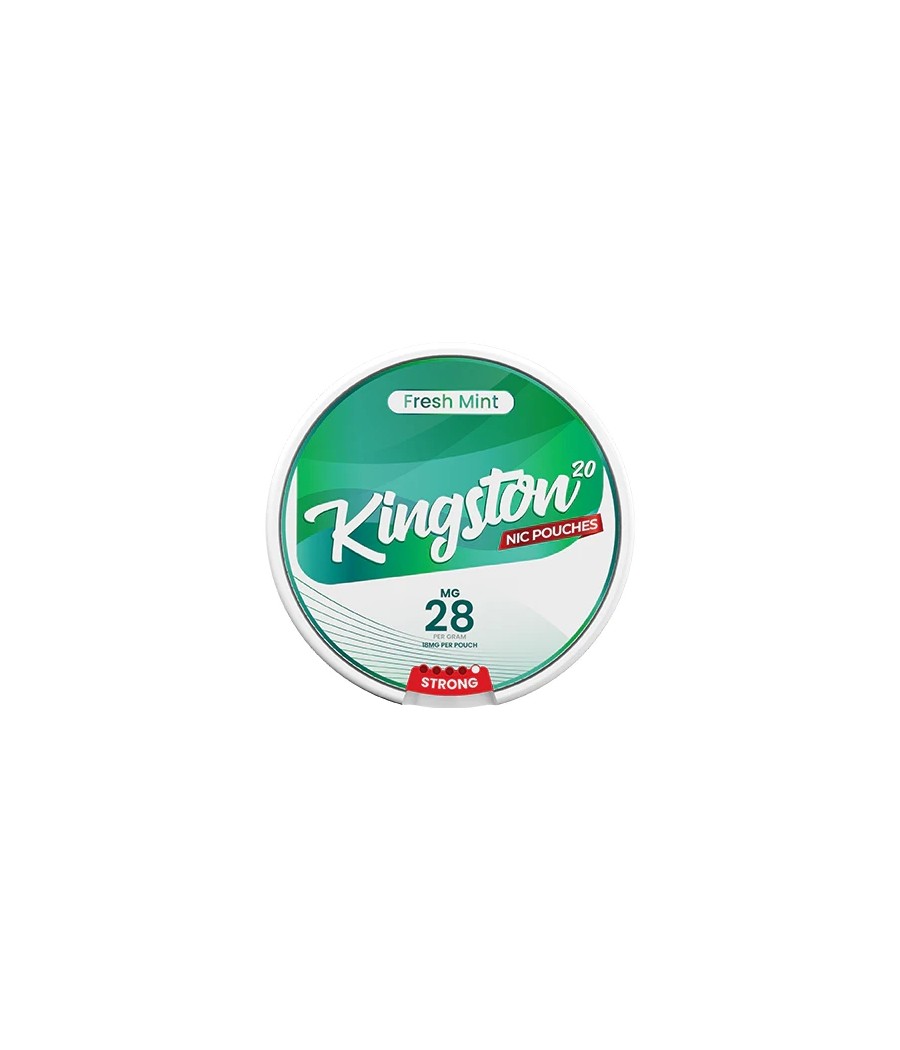 28mg Kingston Nicotine Pouches - 20 Pouches