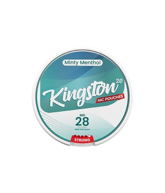 28mg Kingston Nicotine Pouches - 20 Pouches