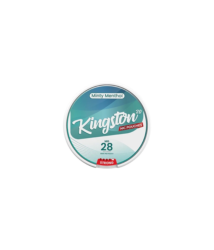 28mg Kingston Nicotine Pouches - 20 Pouches