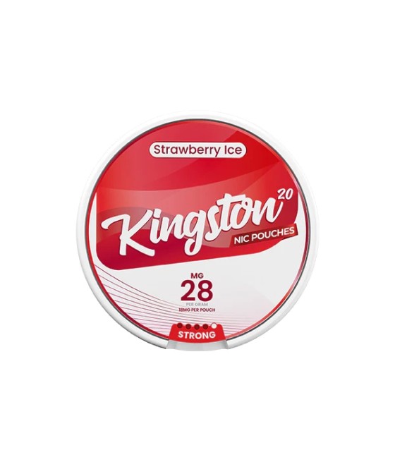 28mg Kingston Nicotine Pouches - 20 Pouches