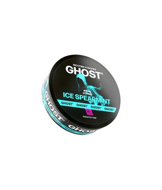 25mg Ghost Strong Nicotine Pouches - 20 Pouches