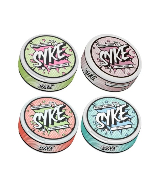 12mg SYKE Nicotine Pouches - 20 Pouches