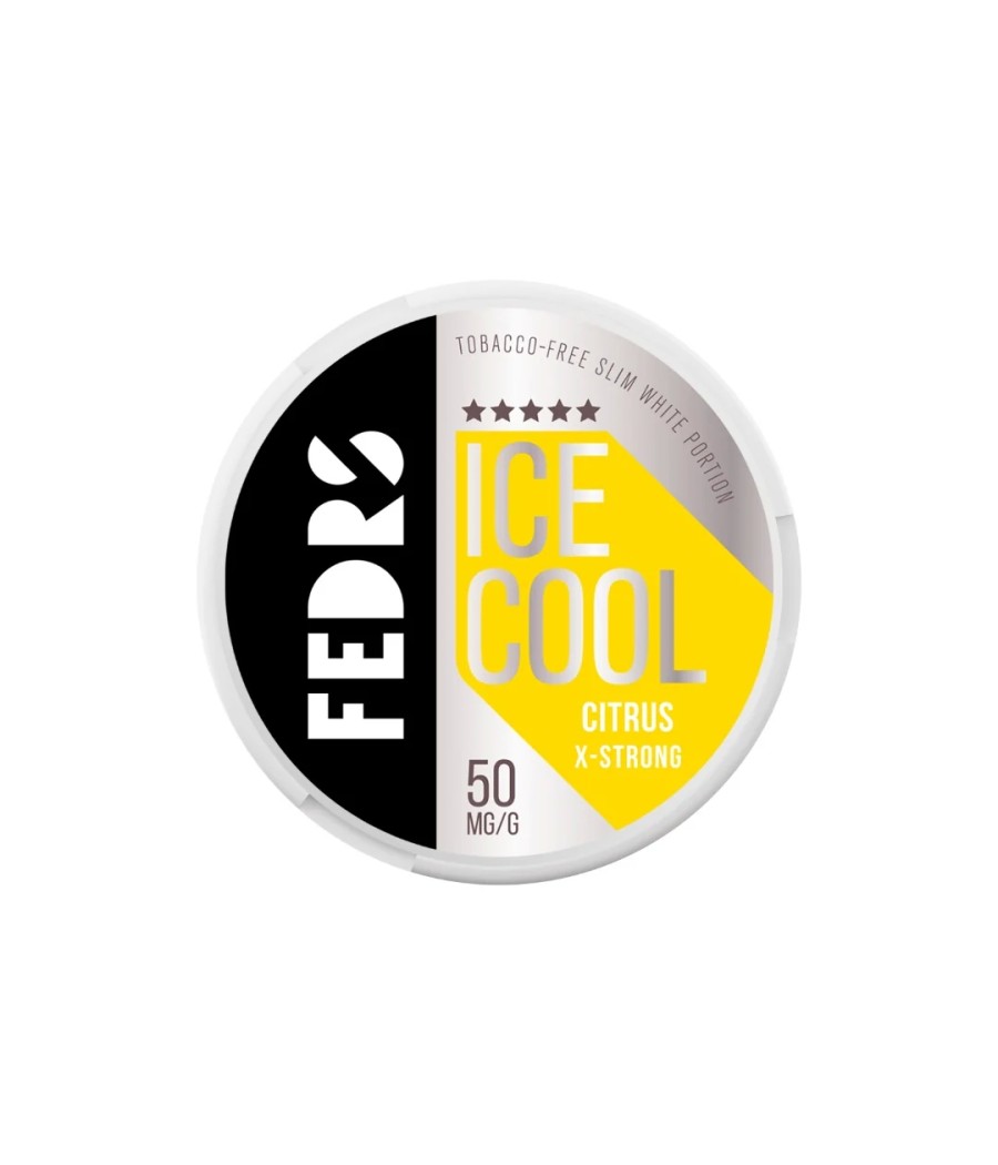 50mg FEDRS Ice Cool X-Strong Nicotine Pouch - 20 Pouches