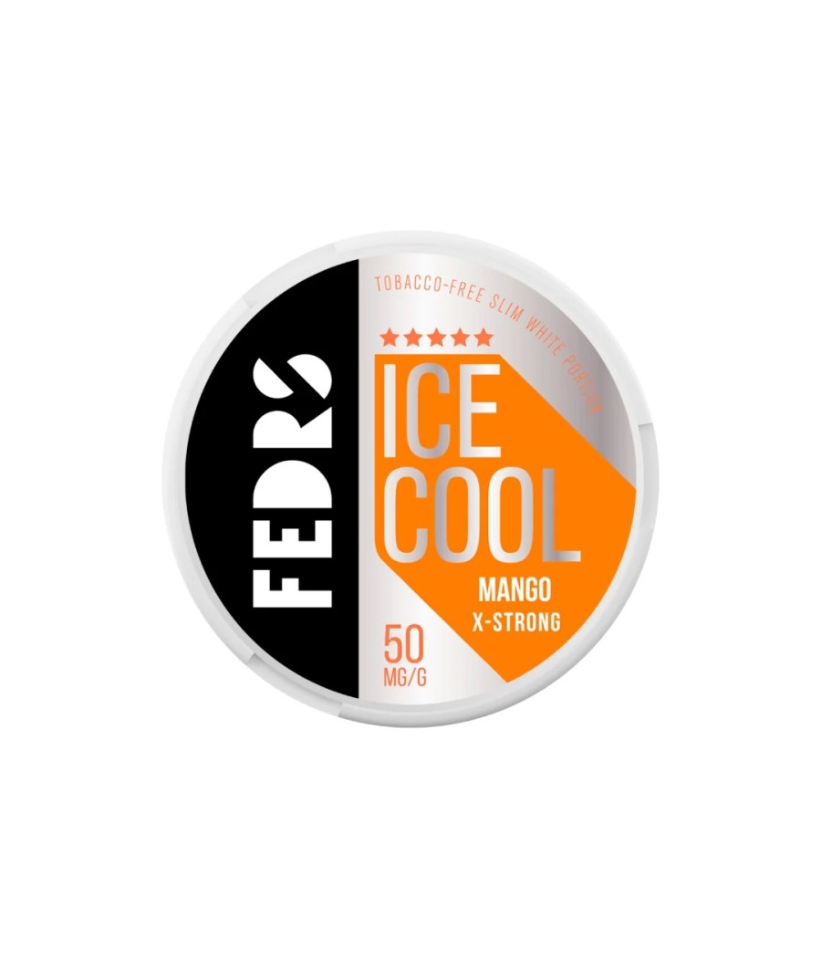 50mg FEDRS Ice Cool X-Strong Nicotine Pouch - 20 Pouches