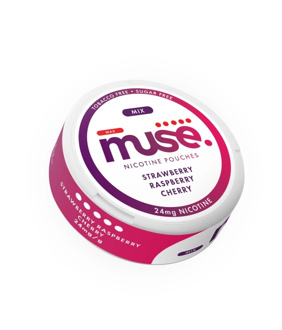 24mg Muse Nicotine Pouches (UK Made) - 20 Pouches