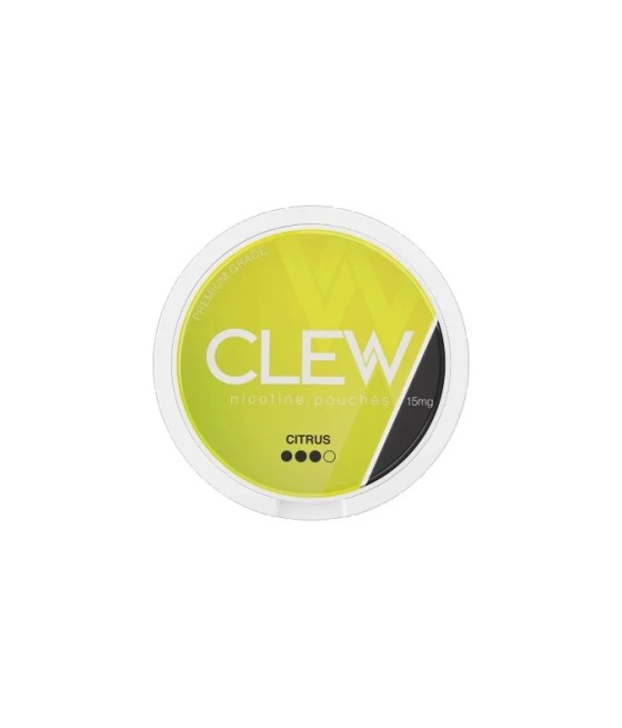 15mg CLEW Nicotine Pouches - 20 Pouches