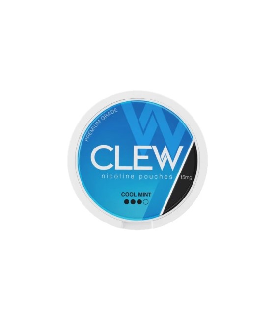 15mg CLEW Nicotine Pouches - 20 Pouches