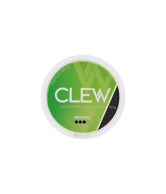 15mg CLEW Nicotine Pouches - 20 Pouches