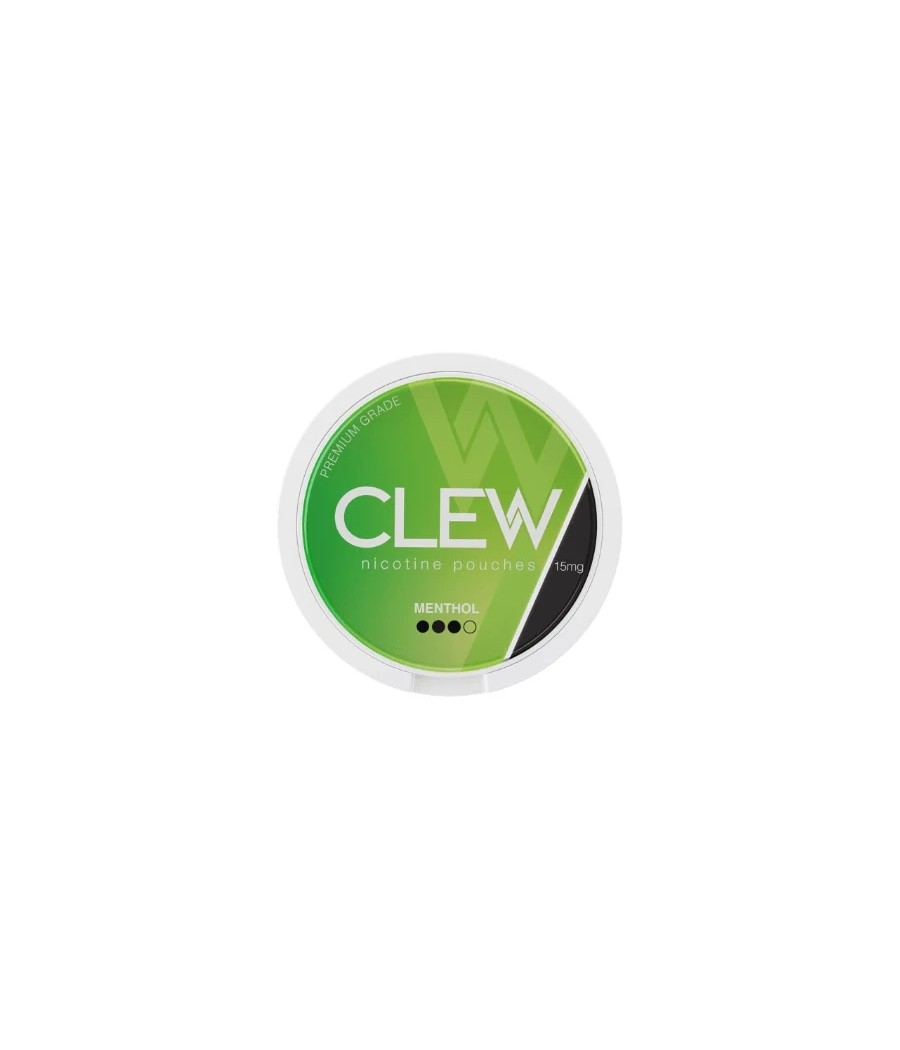 15mg CLEW Nicotine Pouches - 20 Pouches
