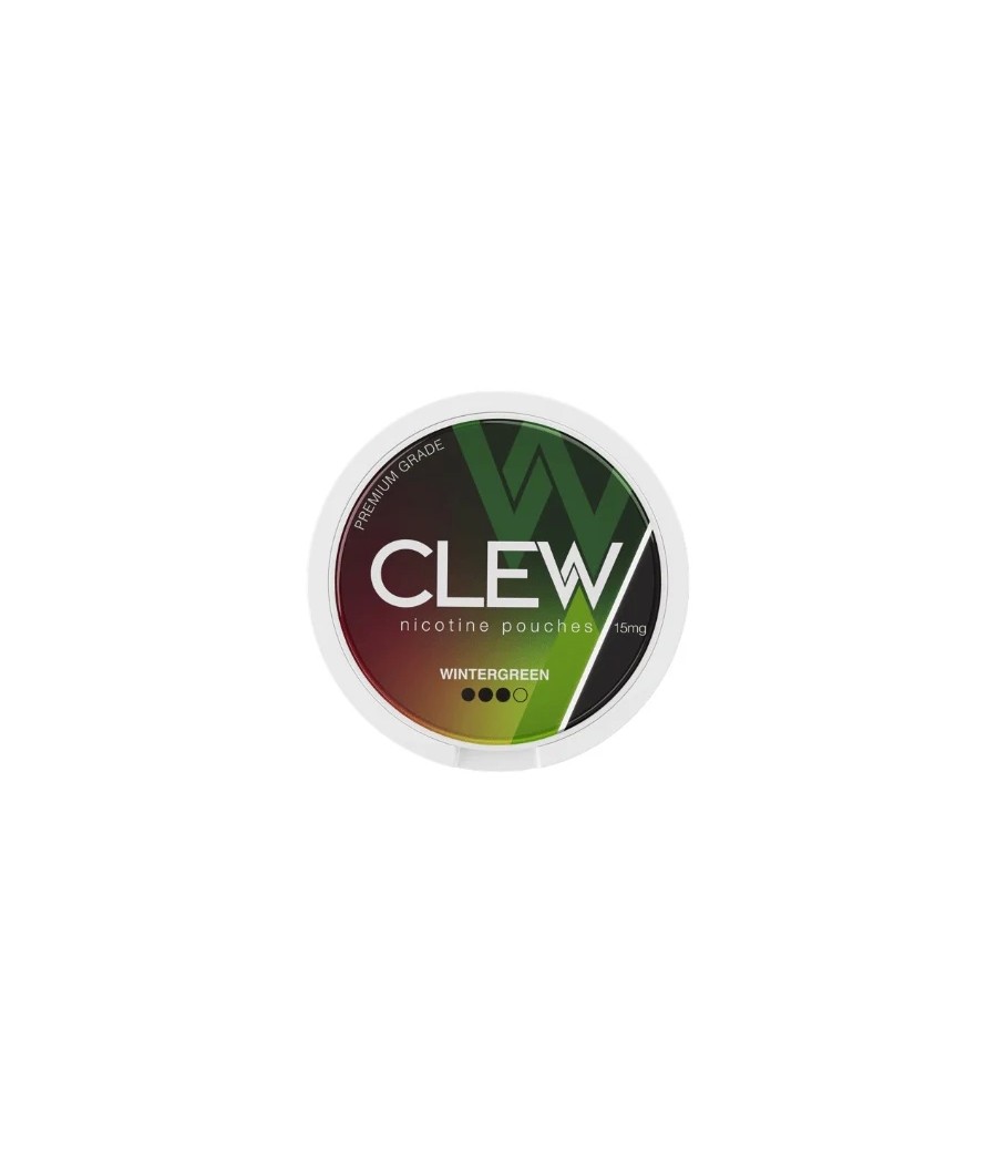 15mg CLEW Nicotine Pouches - 20 Pouches