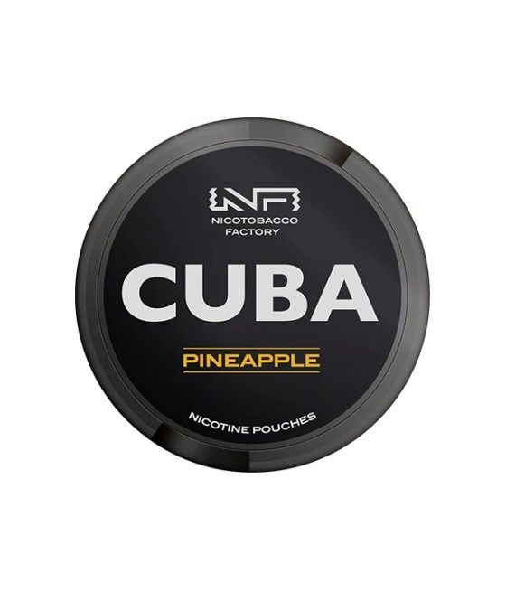43mg CUBA Black Nicotine Pouches - 25 Pouches