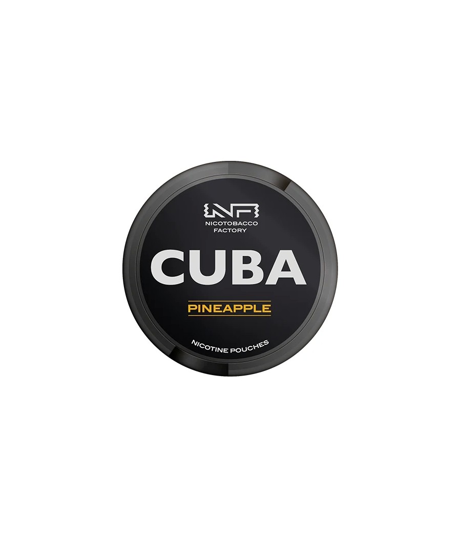 43mg CUBA Black Nicotine Pouches - 25 Pouches