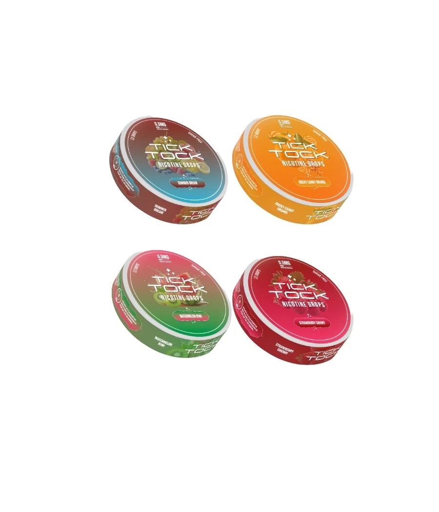 0.5mg Tick Tock Nicotine Candy - 12 Drops