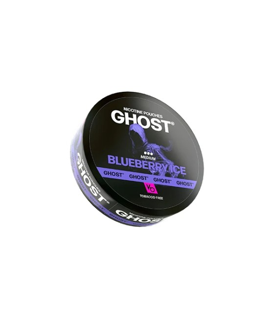 16mg Ghost Medium Nicotine Pouches - 20 Pouches