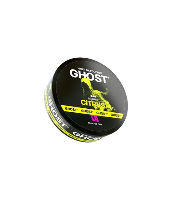 16mg Ghost Medium Nicotine Pouches - 20 Pouches