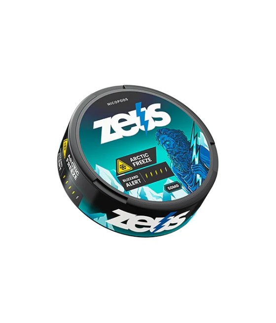 Zeus 50mg Extra Strong Nicotine Pouches - 20 Pouches