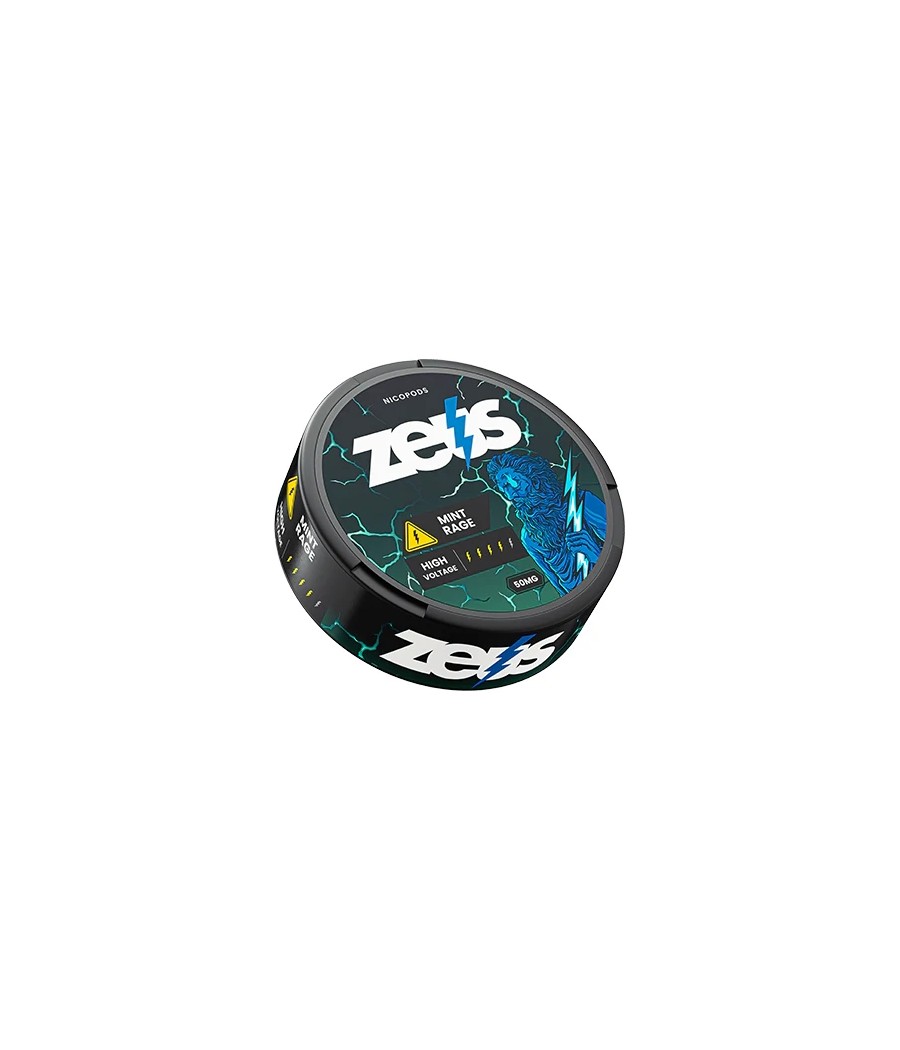 Zeus 50mg Extra Strong Nicotine Pouches - 20 Pouches