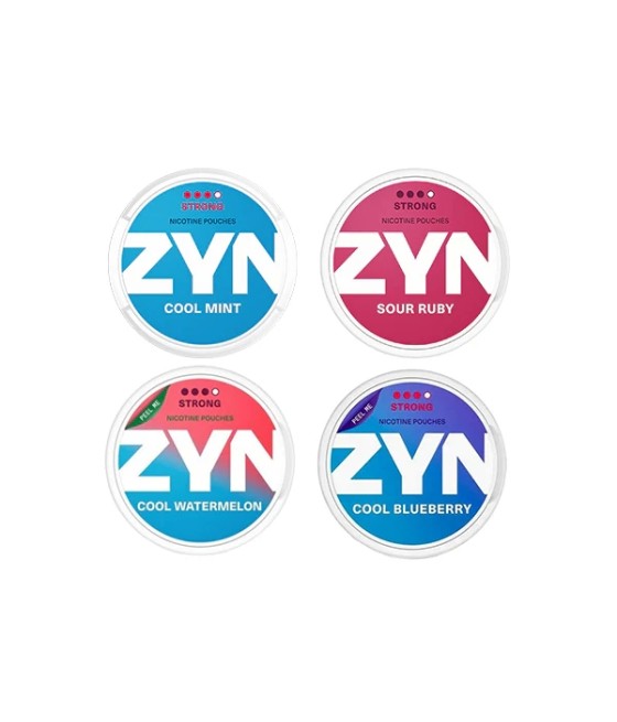 9.5mg ZYN Strong Nicotine Pouches - 21 Pouches